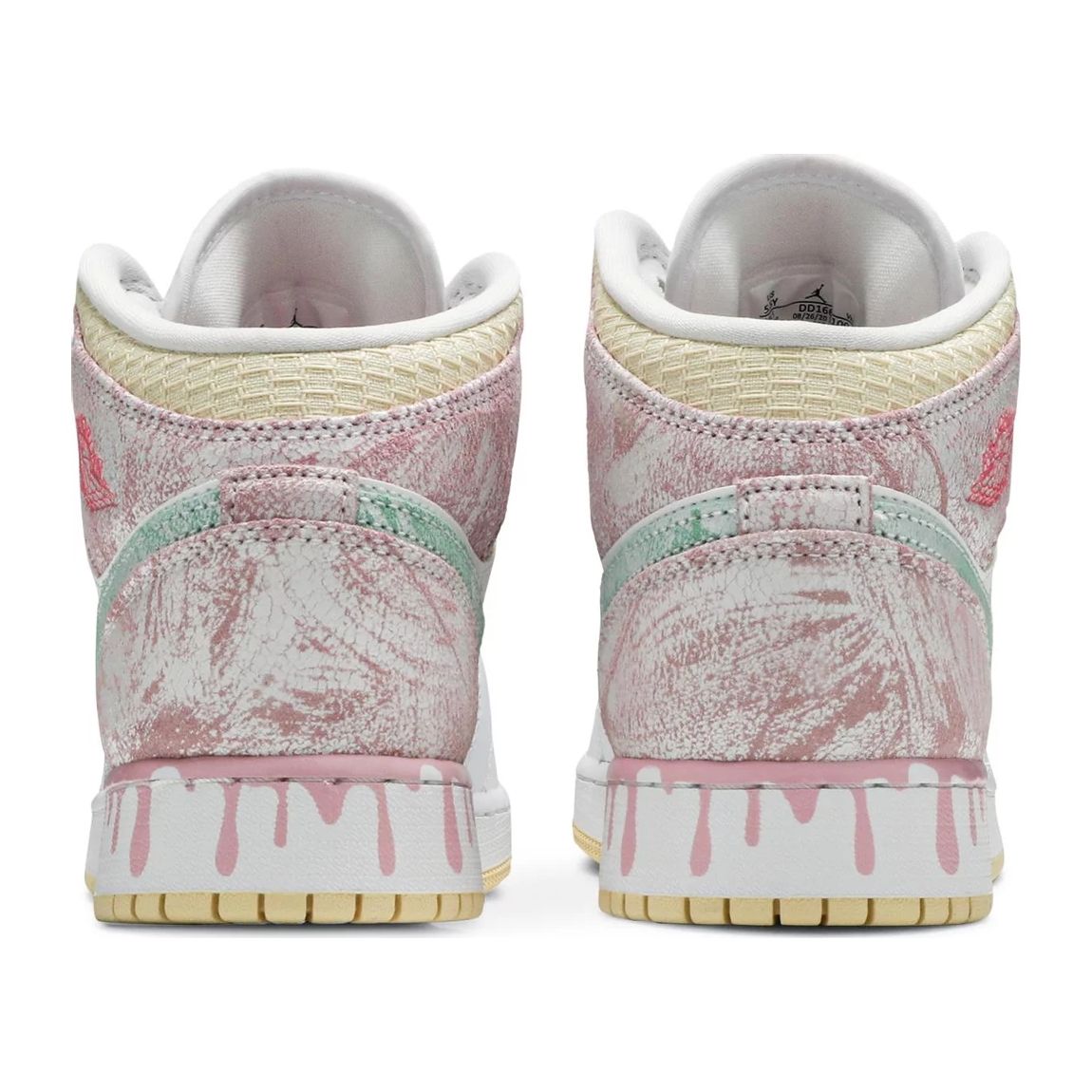 Air Jordan 1 Mid Paint Drip - Lookzeel